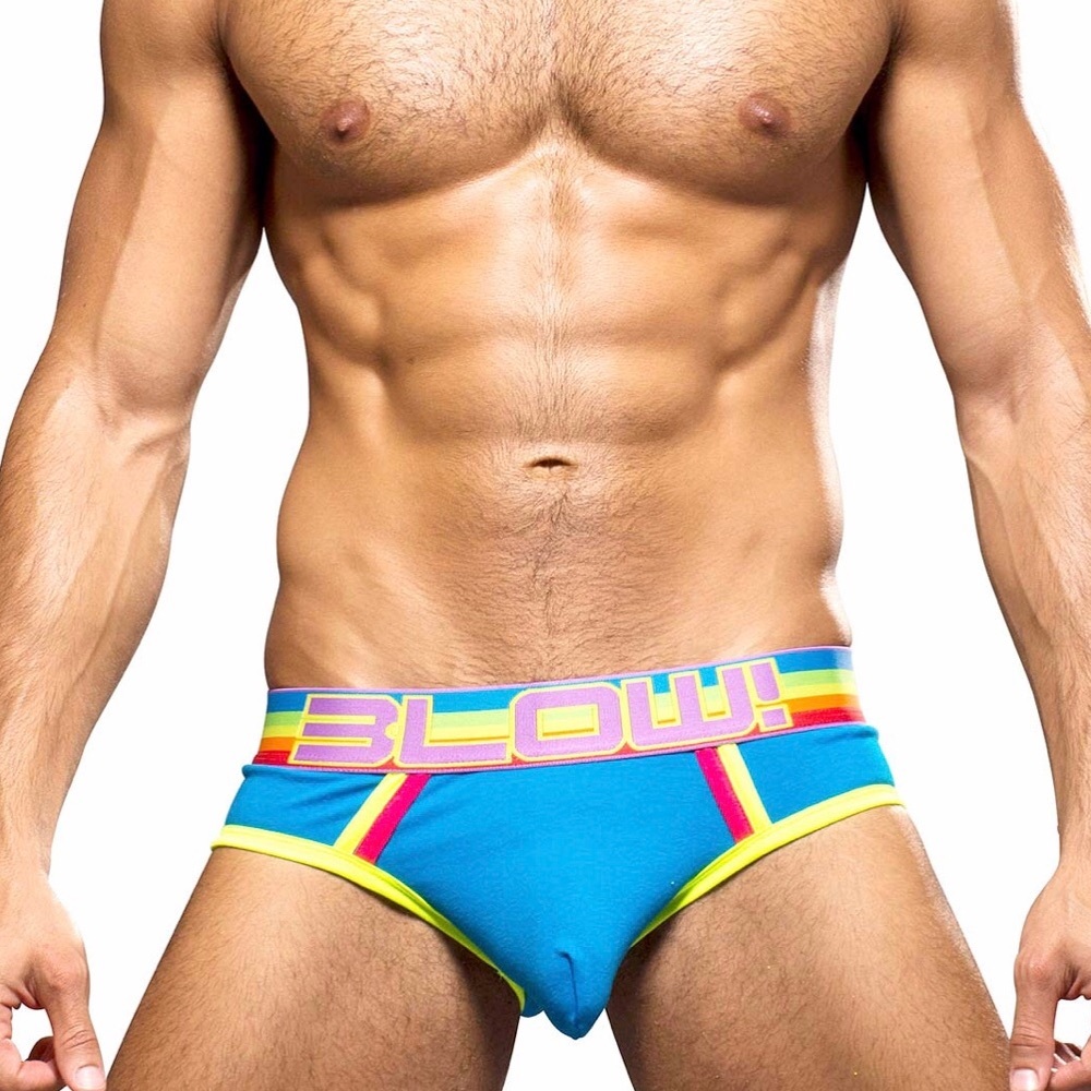 Andrew Christian BLOW Brief - Large / Electric Blue